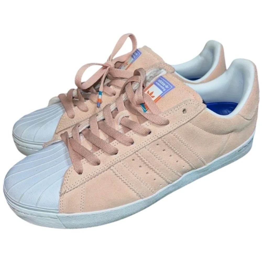 Adidas *Men's Superstar Vulc Adv Pastel Pink (sz 7.5) SkateBoarding Shoe - Picture 3 of 8